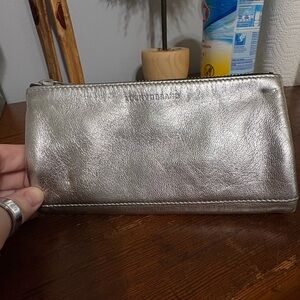 Lucky Brand Silver Leather Wallet | NWT